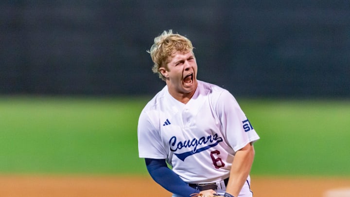 Riey Rowell of St. Thomas More baseball