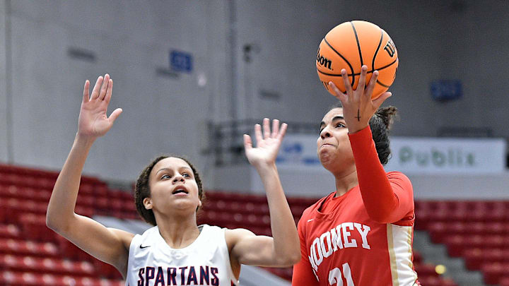 Cardinal Mooney Catholic High girls basketball player Kali Barrett
