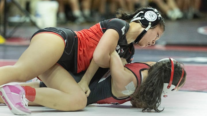 120: Marlowe Donato (J) md. Sophia Salazar  9-0. Jackson defeats Morris Hills 47-15 in NJSIAA Girls Wrestling Team Championship match in Piscataway on February 22, 2026.