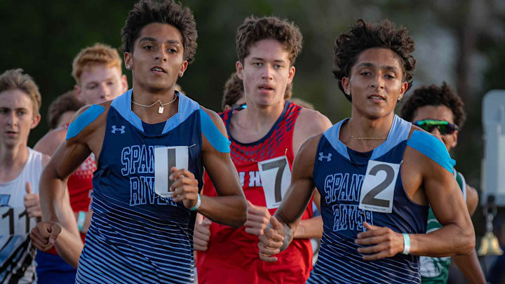 Spanish River's Preston Sangely (left) and Casey Sangely. Spanish River's Preston Sangely (left) and Casey Sangely.
