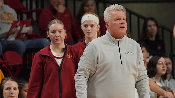The Iowa State women open play in the Big 12 Conference Tournament on Thursday.