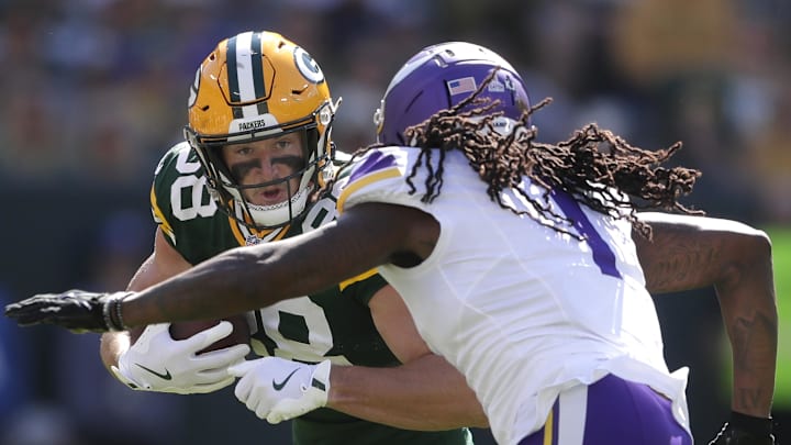 Green Bay Packers tight end Luke Musgrave Green Bay Packers tight end Luke Musgrave