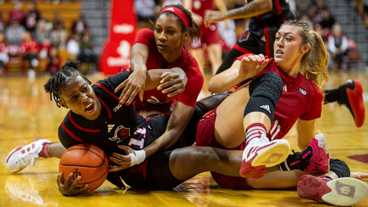 Rutgers' Awa Sidibe (11) 