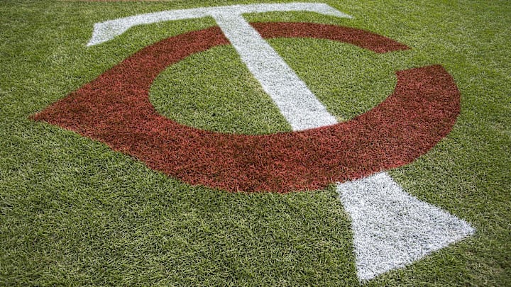 Apr 7, 2014; Minneapolis, MN, USA; A general view of Target Field on opening day in a game between