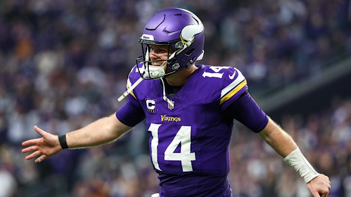 Minnesota Vikings quarterback Sam Darnold is looking to lead his team to another win as a home favorite.