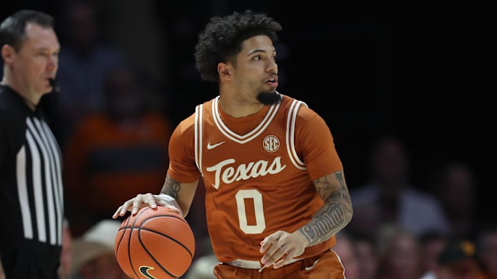 The Texas Longhorns and guard Jordan Pope are underdogs on Wednesday.