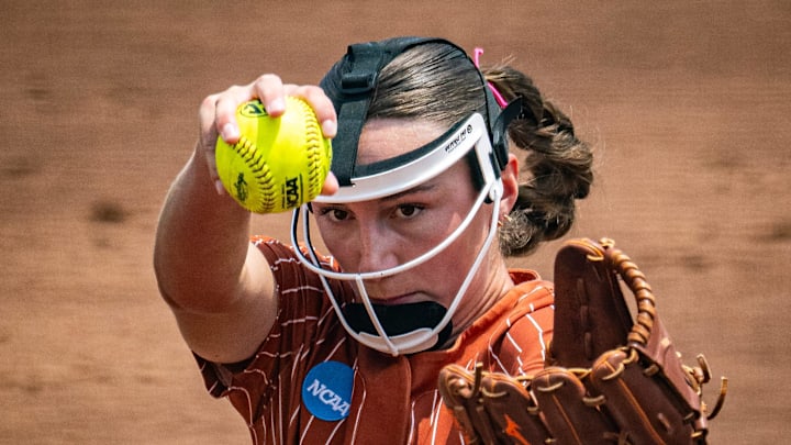 The Texas Longhorns are on the brink of being eliminated in the NCAA tournament and need a big game from Teagan Kavan to survive.