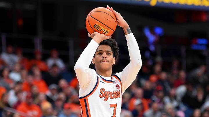 Syracuse basketball's roster is heavy on wings for the 2026-27 season. Check out SU's depth chart at shooting guard.