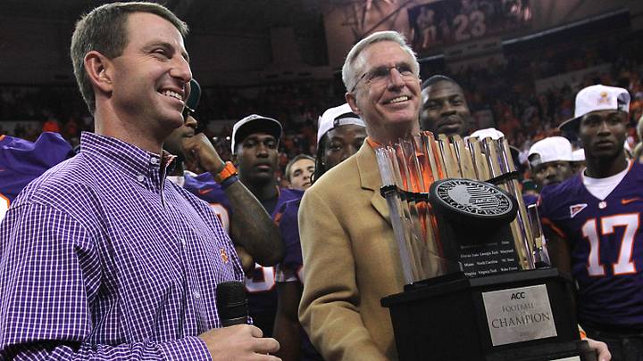 Former Clemson athletic director Terry Don Phillips passed away on Tuesday morning. Former Clemson athletic director Terry Don Phillips passed away on Tuesday morning.