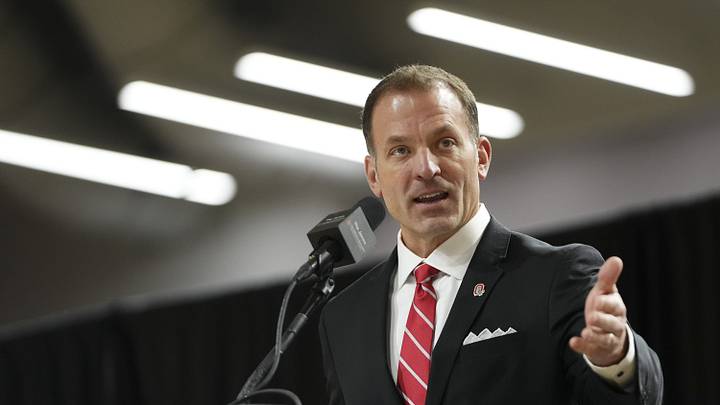 Ohio State athletic director Ross Bjork said the Buckeyes will continue to maintain 36 varsity teams. Ohio State athletic director Ross Bjork said the Buckeyes will continue to maintain 36 varsity teams.