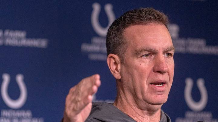 Indianapolis Colts defensive coordinator Lou Anarumo speaks Indianapolis Colts defensive coordinator Lou Anarumo speaks