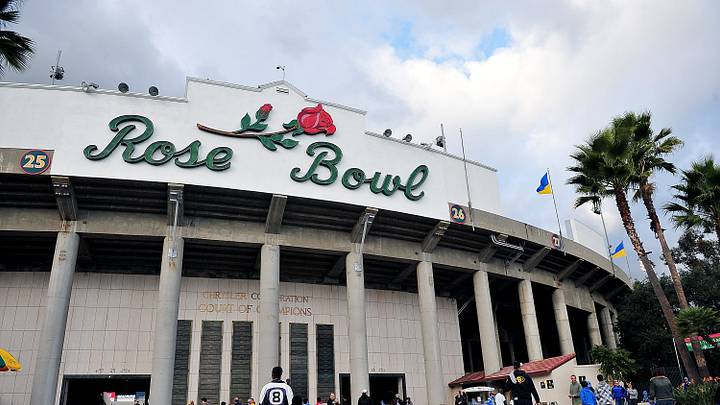 November 19, 2011; Pasadena, CA, USA; General exterior view of the Rose Bowl stadium before the UCLA Bruins play against the Colorado Buffaloes. Mandatory Credit: Gary A. Vasquez-USA TODAY Sports November 19, 2011; Pasadena, CA, USA; General exterior view of the Rose Bowl stadium before the UCLA Bruins play against the Colorado Buffaloes. Mandatory Credit: Gary A. Vasquez-USA TODAY Sports