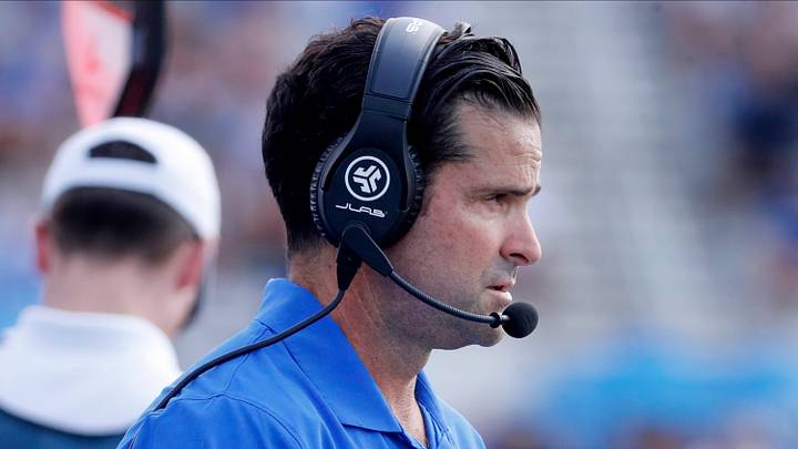 Duke head coach Manny Diaz on the sidelines during the MTSU Homecoming game on Saturday, Sept. 21, 2024. Duke head coach Manny Diaz on the sidelines during the MTSU Homecoming game on Saturday, Sept. 21, 2024.