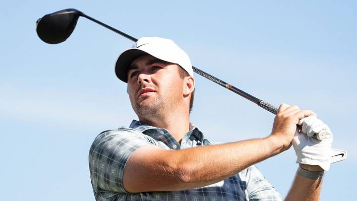 Chris Gotterup plays his tee shot on the third hole during Round 2 at the WM Phoenix Open on Feb. 6, 2026, at TPC Scottsdale. Chris Gotterup plays his tee shot on the third hole during Round 2 at the WM Phoenix Open on Feb. 6, 2026, at TPC Scottsdale.