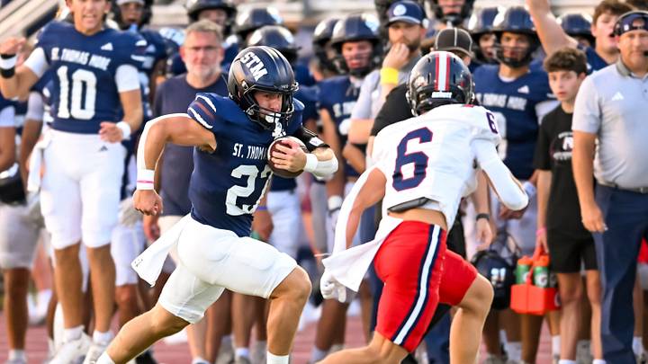 Owen Bailey and the St. Thomas More Cougars downed Acadiana n the road Owen Bailey and the St. Thomas More Cougars downed Acadiana n the road