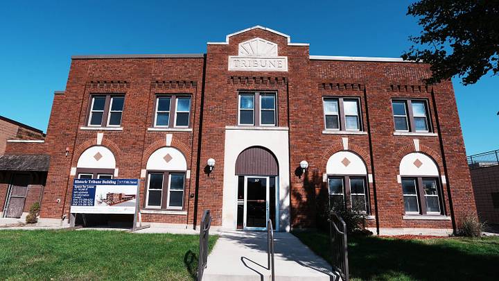 Ames Tribune Old building.  on 5th Street.