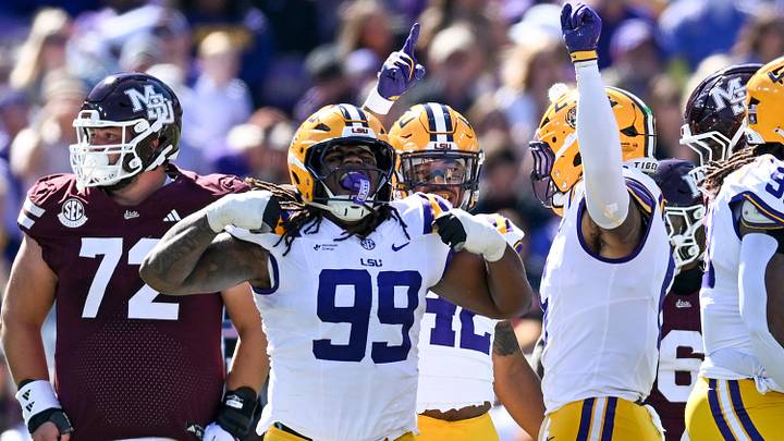 LSU defensive tackle Deuce Geralds. LSU defensive tackle Deuce Geralds.