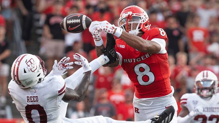 Rutgers couldn’t hold onto a shot at a College Football Playoff berth with its Week 1 loss to UMass. Rutgers couldn’t hold onto a shot at a College Football Playoff berth with its Week 1 loss to UMass.