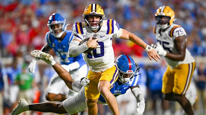 LSU is favored against Texas A&M in college football Week 4 action in the SEC. LSU is favored against Texas A&M in college football Week 4 action in the SEC.