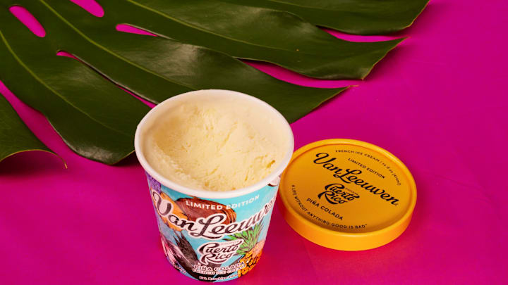 Van Leeuwen Pina Colada Ice Cream in partnership with Discover Puerto Rico