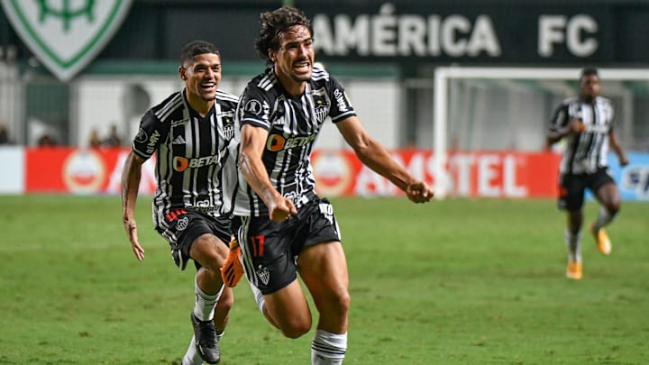 Igor Gomes, autor de dois gols, foi o destaque do Galo contra o Alianza Lima