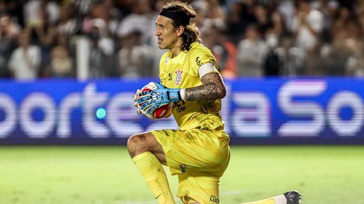 O goleiro foi desfalque no último jogo do Timão