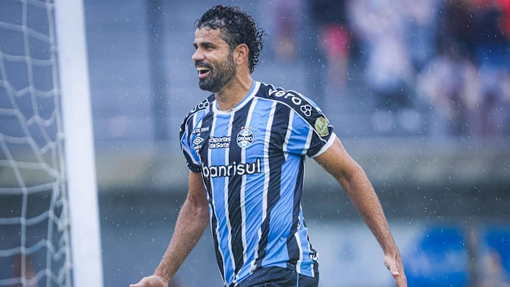 Diego Costa é um dos destaques do Grêmio neste início de temporada Diego Costa é um dos destaques do Grêmio neste início de temporada