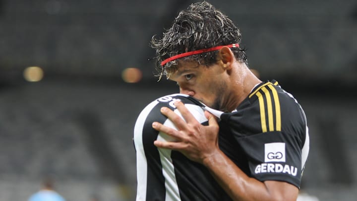 O Atlético-MG goleou o Iquique no Mineirão 