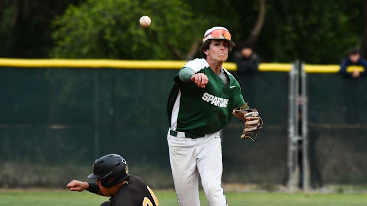 De La Salle sophomore shortstop Tyler Spangler is already committed to Stanford | Photo by Sam Stringer
