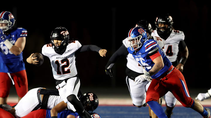 Pittsburg senior Marley Alcantara isn't just nimble on his feet, as shown in last year's CIF Northern California Division 1-AAA 28-25 loss at Folsom.