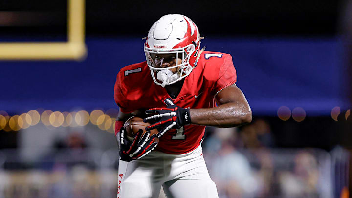 Ethan Barbour and the Milton Eagles play Lee County on Friday, Dec. 6, for a spot in the Class 5A Georgia state championship game.