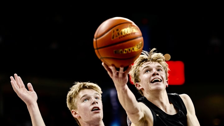 Crew Pariera and No. 1 Columbia of Burbank won the Class 2B boys basketball title Saturday over Freeman.