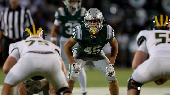 De La Salle junior Landon Miller follows in the footsteps of many great linebackers at his school and in the state, including former Spartan DJ Williams. De La Salle junior Landon Miller follows in the footsteps of many great linebackers at his school and in the state, including former Spartan DJ Williams.