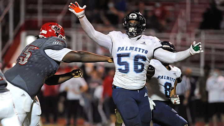 Now-New England Patriots defensive tackle Leonard Taylor III was one of the best high school players in the state of Florida. Now-New England Patriots defensive tackle Leonard Taylor III was one of the best high school players in the state of Florida.