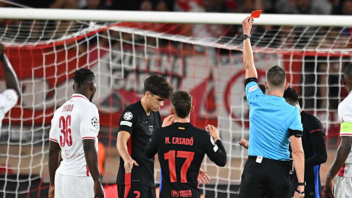 Barcelona came away with zero points against Monaco.