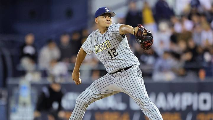 Julian Garcia anchored St. John Bosco to a 2-0 win over Norco to win the 2026 CIF Southern Section Division 1 title on Friday, May 29 at Cal State Fullerton.