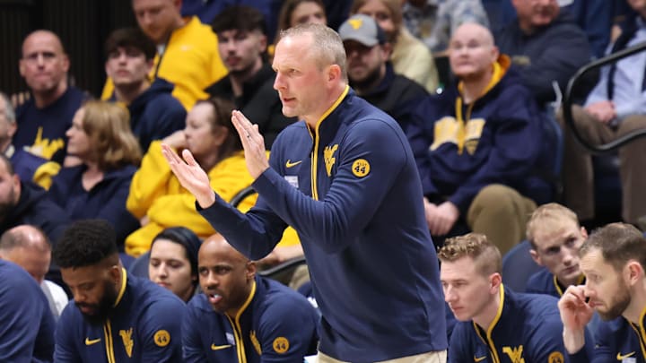 West Virginia University head coach Darian DeVries