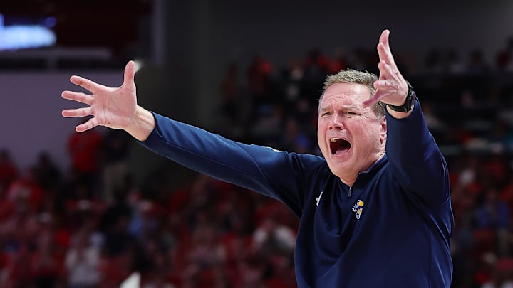 Kansas basketball head coach Bill Self