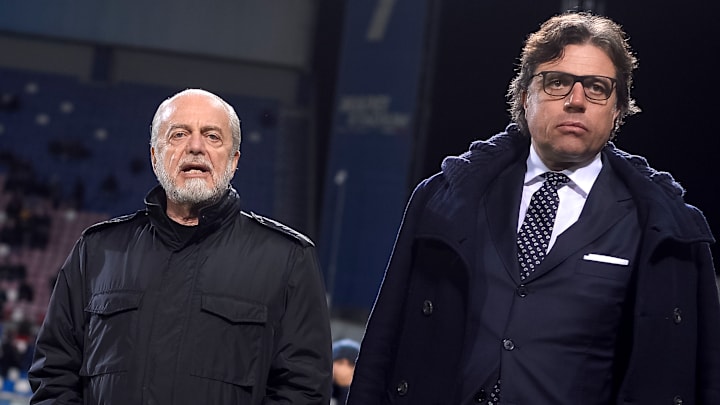Aurelio De Laurentiis e Cristiano Giuntoli
