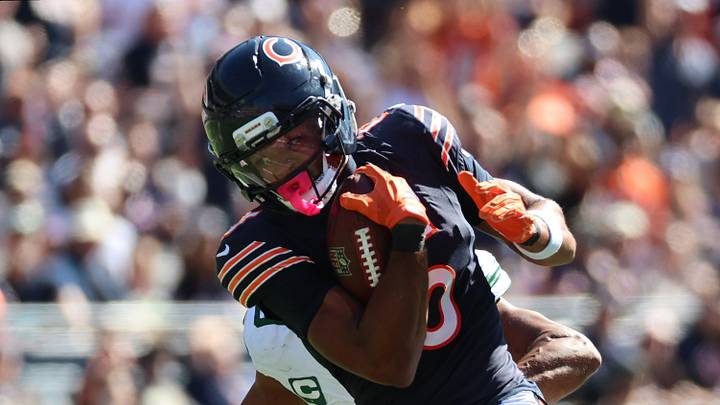 Chicago Bears wide receiver Rome Odunze 