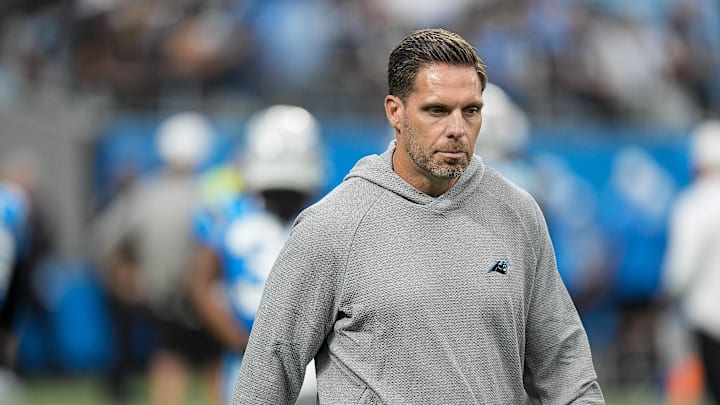 Carolina Panthers team manager Dan Morgan during Fanfest at Bank of America Stadium