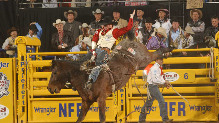 Steven Peebles at NFR