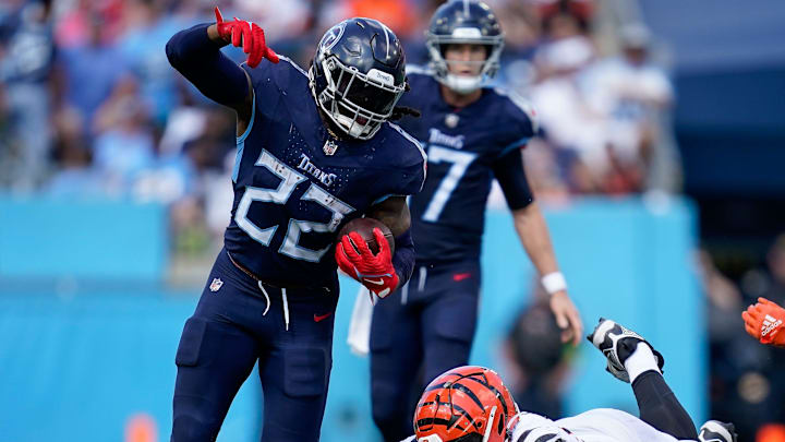Tennessee Titans running back Derrick Henry (22)
