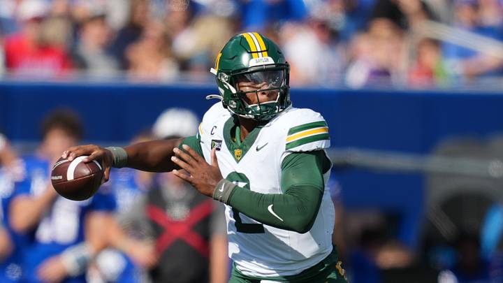 Oct 24, 2026; Lawrence, Kansas, USA; Baylor Bears quarterback DJ Lagway (2) throws a pass during the first half against the Kansas Jayhawks at David Booth Kansas Memorial Stadium. Mandatory Credit: Jay Biggerstaff-Imagn Images Oct 24, 2026; Lawrence, Kansas, USA; Baylor Bears quarterback DJ Lagway (2) throws a pass during the first half against the Kansas Jayhawks at David Booth Kansas Memorial Stadium. Mandatory Credit: Jay Biggerstaff-Imagn Images