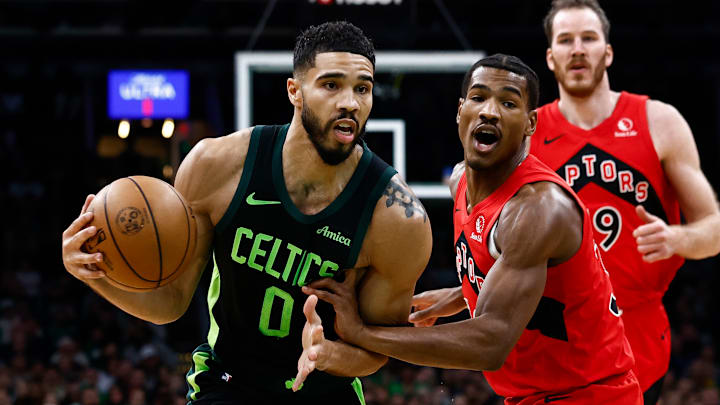 Boston Celtics, Toronto Raptors, Jaylen Brown, Jakob Poeltl, Jayson Tatum, Sam Hauser