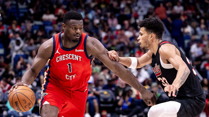 New Orleans Pelicans forward Zion Williamson.