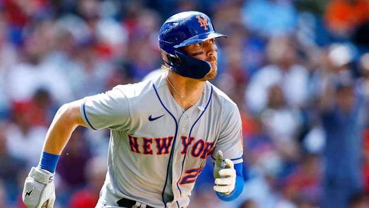New York Mets outfielder Tyler Naquin