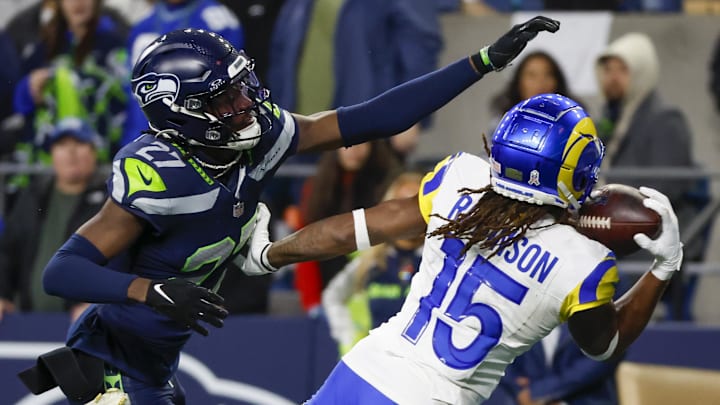 Seattle Seahawks cornerback Riq Woolen