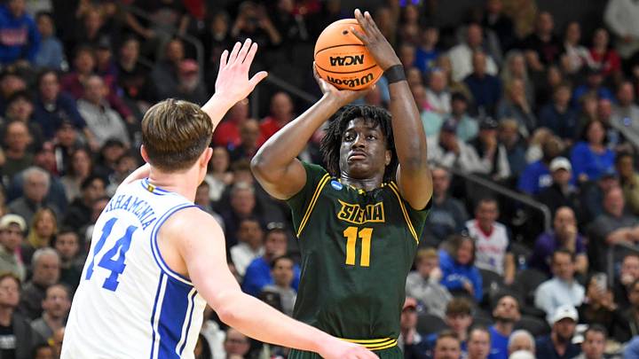 Francis Folefac and Siena became the final team to represent the Metro Atlantic Athletic Conference under its old name. Francis Folefac and Siena became the final team to represent the Metro Atlantic Athletic Conference under its old name.