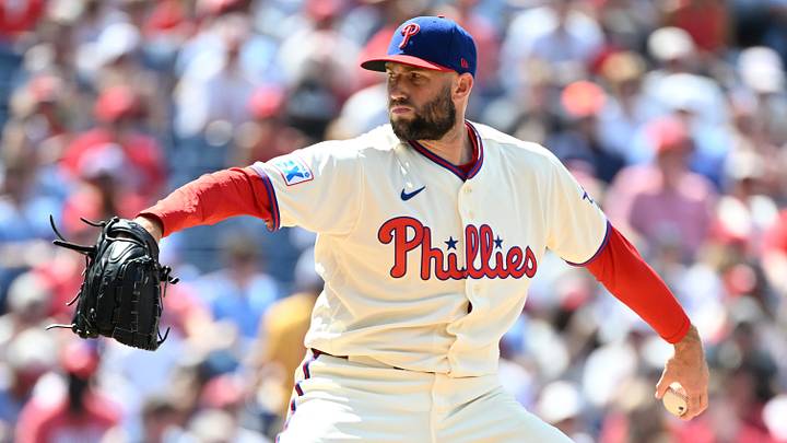 Jun 7, 2026; Philadelphia, Pennsylvania, USA; Philadelphia Phillies pitcher Tim Mayza (37) throws a pitch against the Chicago White Sox during the fifth inning at Citizens Bank Park. Mandatory Credit: Eric Hartline-Imagn Images Jun 7, 2026; Philadelphia, Pennsylvania, USA; Philadelphia Phillies pitcher Tim Mayza (37) throws a pitch against the Chicago White Sox during the fifth inning at Citizens Bank Park. Mandatory Credit: Eric Hartline-Imagn Images